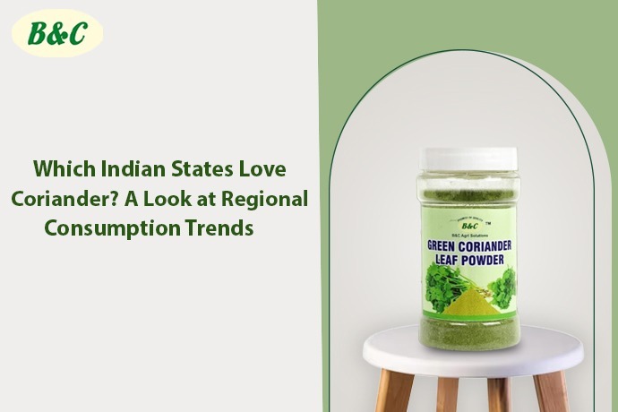 Which Indian States Love Coriander? A Look at Regional Consumption Trends